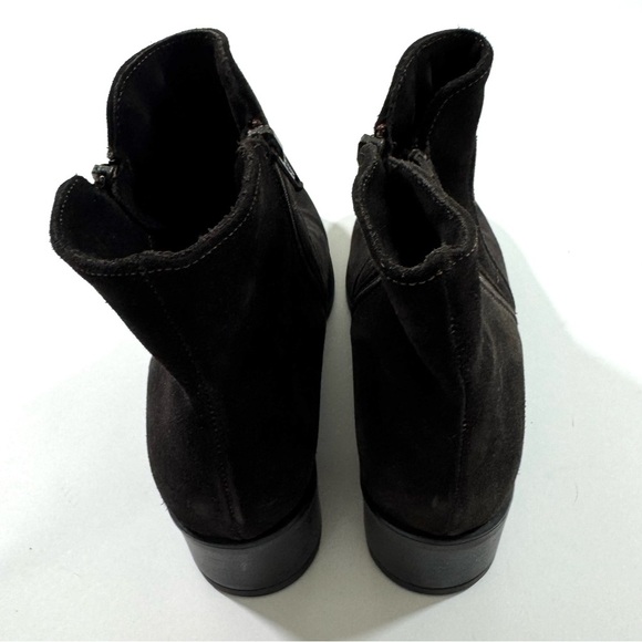 La Canadienne Hamlin Suede Low Boot Brown - Picture 3 of 8